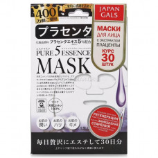 JAPAN GALS Pure5 Essence Маска с плацентой 30 шт