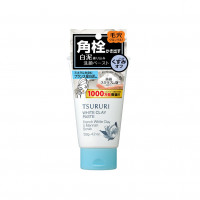 BCL TSURURI Пенка-скраб для глубокого очищения кожи с французской белой глиной и японским маннаном 120 г