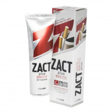 "Zact Lion" Зубная паста 150гр для курящих (отбеливание, свежесть, увлажнение)