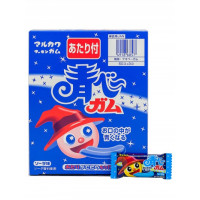 Резинка жевательная Marukawa  Blue Gum Soda (Лимонад) Aobee, синяя, 4.3г, 