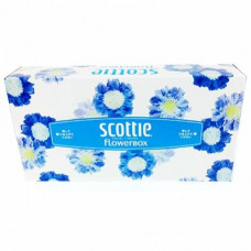 Салфетки Crecia "Scottie Flowerbox" двухслойные 160 шт*1кор