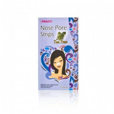 Очищающие поры стрипы (пластыри) "Prreti" для носа с экстрактом чайного дерева "Nose Pore Strips Tea Tree" 3 шт