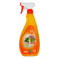 Универсальное жидкое чистящее средство для дома с апельсиновым маслом, 600 мл,