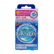 "Lion" "Топ-Nanox Super" Гель для стирки концентрированный 10 пакетиков*10 гр. 