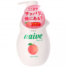 "Naive" Мыло жидкое для тела с экстрактом листьев персикового дерева , 530 мл