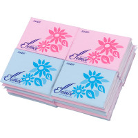 "Kami Shodji" "ELLEMOI" Бумажные двухслойные салфетки (платочки) 10 шт. 20 пачек/упак,