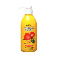 "KUROBARA" "Tsubaki Oil" "Чистое масло камелии" Шампунь для восстановления поврежденных волос с маслом камелии 500 мл.