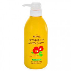 "KUROBARA" "Tsubaki Oil" "Чистое масло камелии" Кондиционер для восстановления поврежденных волос с маслом камелии 500мл
