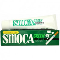 "Smoca" Green - Зубная паста для курильщиков со вкусом мяты и эвкалипта 120г 