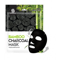 G9 Маска для лица тканевая с бамбуковым углем G9SKIN Bamboo Charcoal Mask