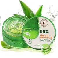 СМ Aloe Гель с алоэ универсальный увлажняющий 300мл Jeju Fresh Aloe Soothing Gel 99% 300мл