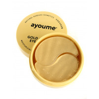АЮМ Патчи для глаз омолаживающие с золотом и улиточным муцином  AYOUME GOLD+SNAIL EYE PATCH 1,4гр*60