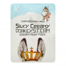 ЕЛЗ Donkey Piggi Маска тканевая с паровым кремом Silky Creamy donkey Steam Cream Mask Pack 25гр