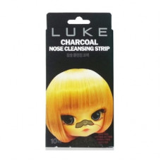 LUKE Charcoal Nose Cleansing Strip Очищающие полоски от черных точек 10 шт./упак.