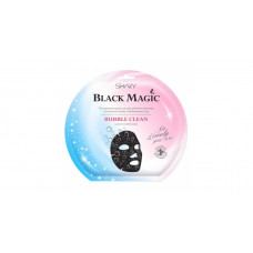 Shary Black Magic Кислородная маска для лица двойного действия с бамбуковым углем для всех типов кожи BUBBLE CLEAN                                                                                    АКТИВНЫЕ КОМПОНЕНТЫ: Сок бамбука+ цитрусовый микс