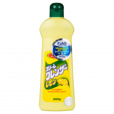 ND Чистящее и полирующее средство Cream Cleanser Lemon c ароматом лимона 400гр