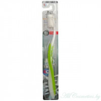  Nano Silver Toothbrush Зубная щетка c наночастицами серебра, сверхтонкой двойной щетиной, средней жесткости, стандартная чистящая головка, изогнутая ручка.