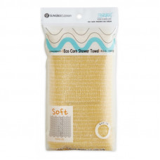 SB CLEAN BEAUTY Мочалка для душа (25х100) Eco Corn Shower Towel 1шт