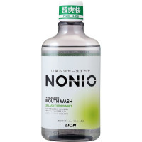 LION Ежедневный зубной ополаскиватель "Nonio" с длительной защитой от неприятного запаха (аромат цитрусовых и мяты) 1000 мл