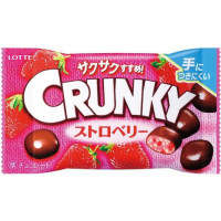 Хрустящие шокол.шарики со вкусом клубники "Crunky Pop Joy Strawberr, 32гр, 