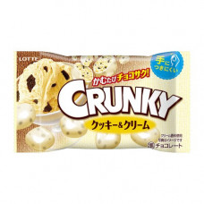 Хрустящие шоколадные шарики со вкусом крем брюле "Crunky Pop Joy Cookie Cream , 32гр,