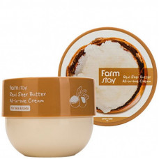ФМС Многофункциональный крем с маслом ши FarmStay Real Shea Butter All-In-One Cream 300 мл