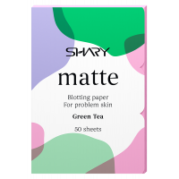 Shary  Матирующие салфетки для лица "Зеленый чай" для проблемной кожи  12 г