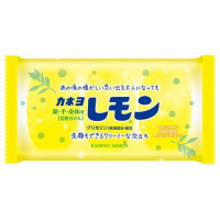 KAN Душистое туалетное мыло Kaneyo Lemon с маслом лимона (для лица и тела) 45 г х 3 шт