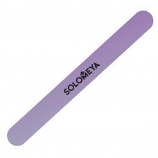 Solomeya Пилка для натуральных и искусственных ногтей "Лаванда" 180/180 / Lavender Mylar Nail File