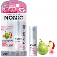 LION Спрей "Nonio" для свежего дыхания с ароматом фруктов и мяты  5 мл