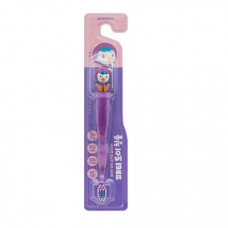 KM Зубная щетка "Pororo" для детей от 3 лет ("Пингвинёнок", мягкая)