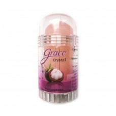 "Grace" Кристаллический натурал. антибактериальный дезодорант "Мангостин" 40гр.*12