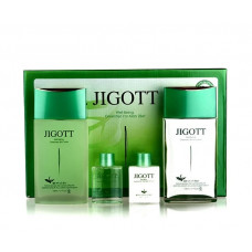 "Jigott" Подарочный набор для мужчин с экстрактом зеленого чая JIGOTT WELL-BEING GREENTE (тонер/эмульсия)