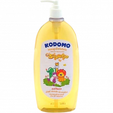 LION "Кодомо"  Шампунь детский Original (с  увл.кремом) 0+ /400 мл дозатор
