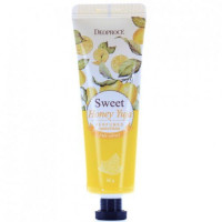 DEOPROCE SWEET HONEY YUJA PERFUMED HANDCREAM Парфюмированный крем для рук с экстрактом цитрона 50г