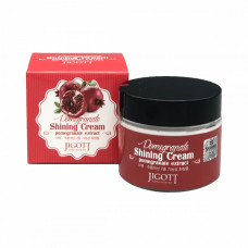  "Jigott" Pomegranate Shining Cream Тонизирующий крем для лица с экстрактом граната 70 мл
