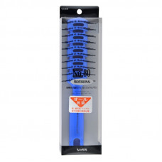SKELTON BRUSH Профессиональная расческа для укладки волос (с антибактериальным эффектом), цвет ручки синий