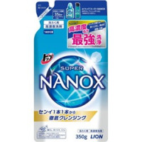 LION Гель для стирки "TOP Super NANOX" (концентрат) мягкая упаковка 350 г