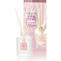 KOBAYASHI Sawaday Stick Parfum Sparkling Pink Натуральный аромадиффузор для дома, с чарующим цветочно-фруктовым ароматом, стеклянный флакон 70мл, 8 палочек.