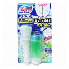 KOBAYASHI Bluelet Stampy Super Mint Дезодорирующий очиститель-цветок для туалетов, с ароматом мяты, 28г.