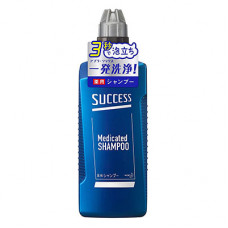 KAO Success Шампунь для мужчин, с лечебными ингредиентами и экстрактом эвкалипта, 400мл.