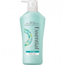 KAO Essential Smart Blow Dry Кондиционер для защиты волос при сушке феном, с освежающим аква-цветочным ароматом, 480мл