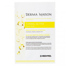 MEDI-PEEL Derma Maison Toning Active Facial Mask-Маска с витаминным комплексом