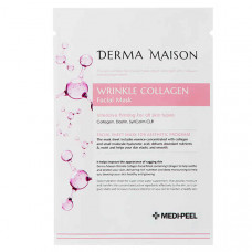 MEDI-PEEL Derma Maison Wrinkle Collagen Facial Mask- Антивозрастная ампульная маска
