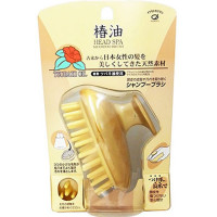 IKEMOTO Head Spa Tsubaki Oil Shampoo Brush Щетка массажная и очищающая, с маслом камелии.