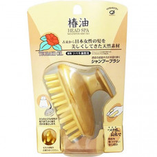 IKEMOTO Head Spa Tsubaki Oil Shampoo Brush Щетка массажная и очищающая, с маслом камелии.