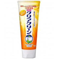 Лечебно-профилактическая зубная паста KAO "Clear Clean Fresh Citrus" цитрусовый вкус 120 гр.