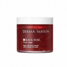 MEDI-PEEL Derma Maison Black Rose (230g) Тонизирующая маска с экстрвктом розы и комплексом ферментов