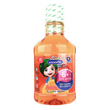 LION Thailand Kodomo Ополаскиватель для полости рта для детей  с 6 лет с ароматом апельсина 250 мл