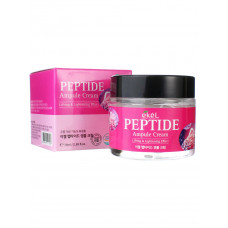 "Ekel" Ampule Cream Peptide Крем для лица ампульный антивозрастной с пептидами 70 мл.